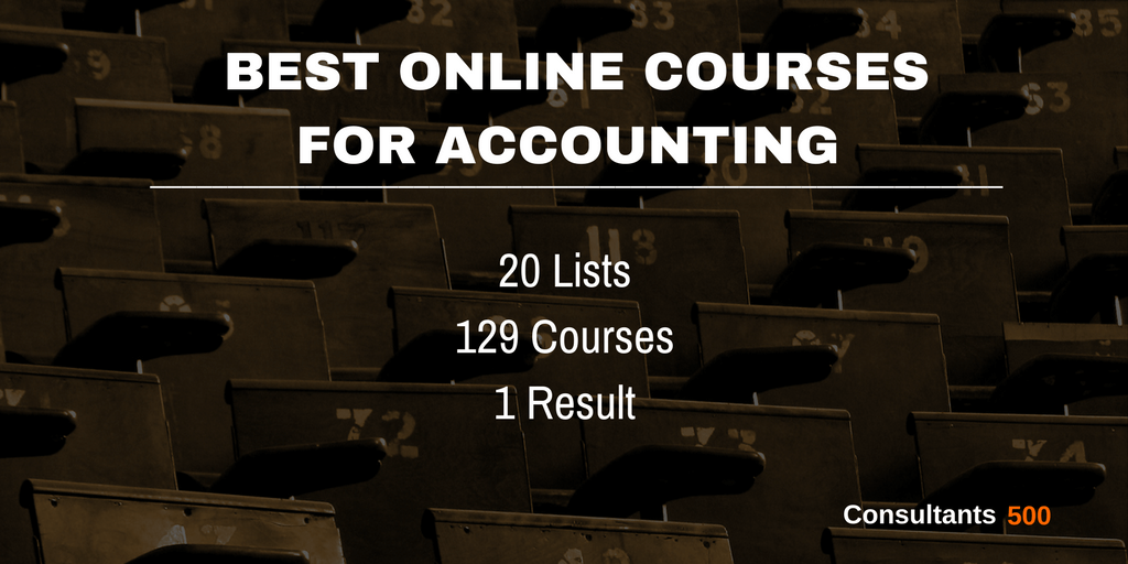 Best Online Courses for Accounting