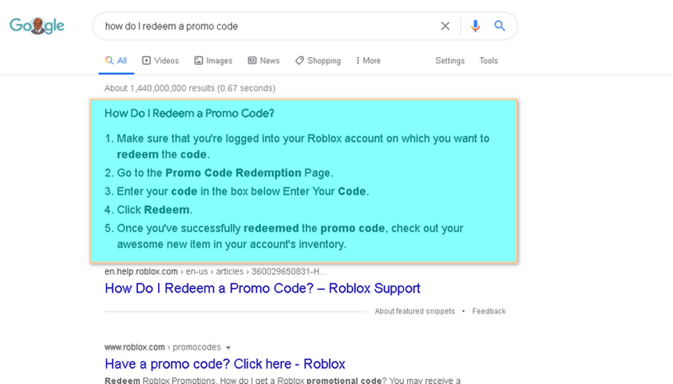 How Do I Redeem a Promo Code? – Roblox Support